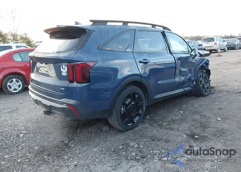 2025 Kia Sorento X-Line Sx z USA, uszkodzony, nr VIN 5XYRKDJF2SG386722